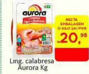Ling. Calabresa Aurora 1kg
