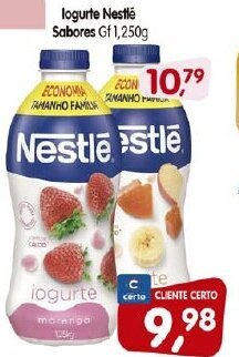 Cercadão Iogurte Nestle Sabores 1250g oferta