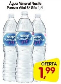 Cercadão Agua Mineral Nestle Pureza Vital s/ Gas 1.5L oferta