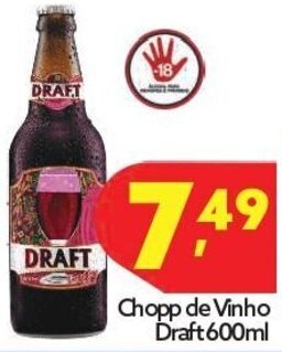 Chopp de Vinho Draft 600ml
