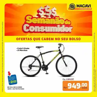 Macavi Bic Colli Aro 26 CB500 oferta