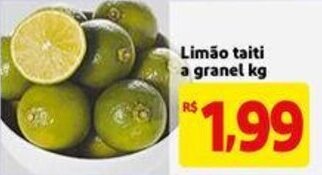 Limao Taiti a granel 1kg