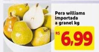 Extra Supermercado Pera Williams Importada a granel 1kg oferta