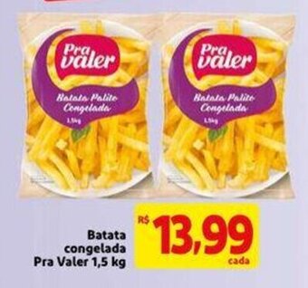 Extra Supermercado Batata Congelada Pra Valer 1.5kg oferta