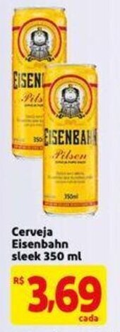 Extra Supermercado Cerveja Eisenbahn sleek 350ml oferta