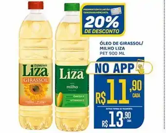 Mercantil Rodrigues Óleo de girassol / milho liza 900ml oferta