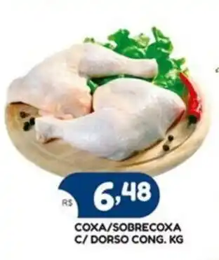Coxa/ Sobrecoxa c/ Dorso cong. 1kg