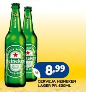 Bramil Supermercados Cerveja Heineken Lager Pr. 600ml oferta