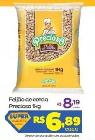 Super Lagoa Feijao de Corda Precioso 1kg oferta
