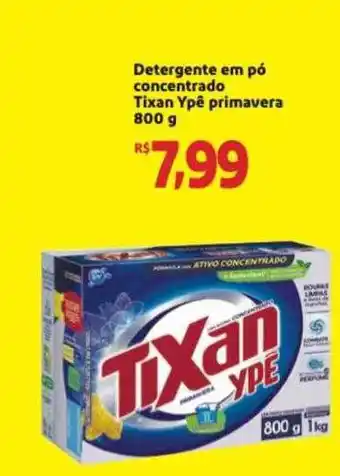 Detergente Em Pó Concentrado Tixa Ypê Primavera