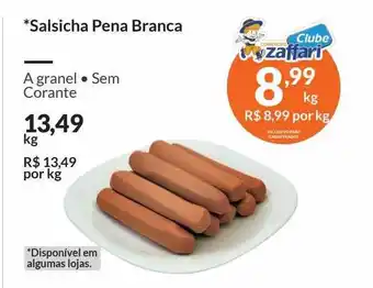 Zaffari Salsicha Pena Branca oferta