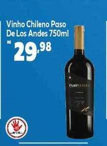GoodBom Vinho Chileno Paso De Los Andes oferta