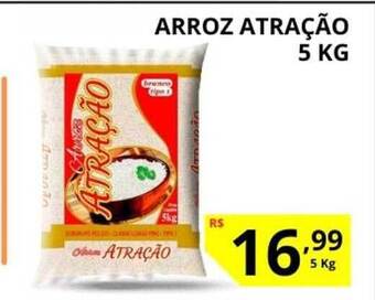 Paxá Supermercados Arroz Atração oferta