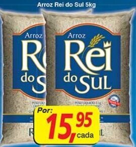 Supermercados Guanabara Arroz Rei do Sul 5kg oferta