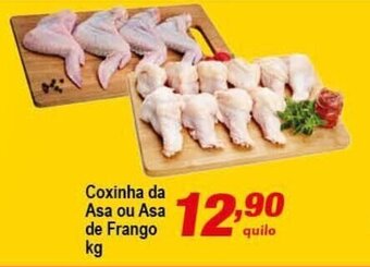 Ricoy Supermercados Coxinha da Asa ou Asa de Frango 1kg oferta