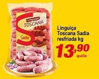 Ricoy Supermercados Linguica Toscana Sadia resfriada 1kg oferta
