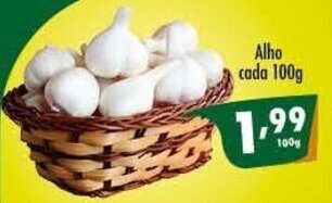 Ricoy Supermercados Alho cada 100g oferta