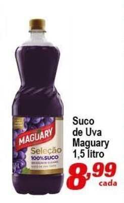 Ricoy Supermercados Suco de Uva Maguary 1.5L oferta