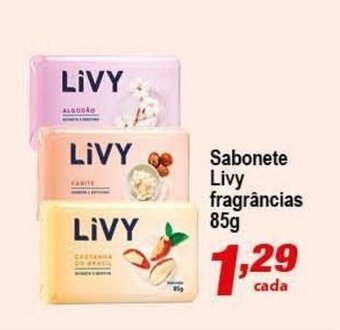 Sabonete Livy fragrancias 85g