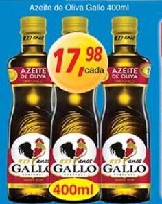 Supermercados Guanabara Azeite de Oliva Gallo 400ml oferta