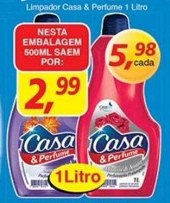 Supermercados Guanabara Limpador Casa & Perfume 500ml oferta