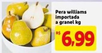 Mercado Extra Pera Williams Importada a granel 1kg oferta