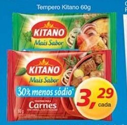 Supermercados Guanabara Tempero Kitano 60g oferta