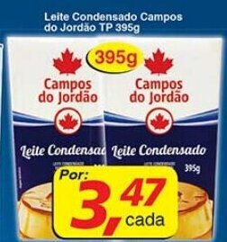 Supermercados Guanabara Leite Condensado Campos do Jordao TP 395g oferta