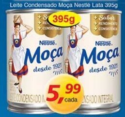 Supermercados Guanabara Leite Condensado Moca Nestle Lata 395g oferta