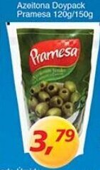 Supermercados Guanabara Azeitona Doypack Pramesa 120g/150g oferta