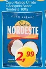 Supermercados Guanabara Coco Ralado Umido e Adocado Sabor Nordeste 100g oferta