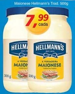 Supermercados Guanabara Maionese Hellmann's Trad 500g oferta