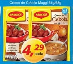 Supermercados Guanabara Creme de cebola Maggi 61g/68g oferta