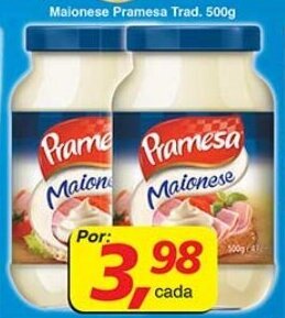Supermercados Guanabara Maionese Pramesa Trad. 500g oferta