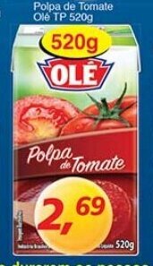 Supermercados Guanabara Polpa de Tomate Ole Tp 520g oferta