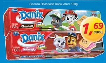 Supermercados Guanabara Biscoito Recheado Danix Arcor 130g oferta