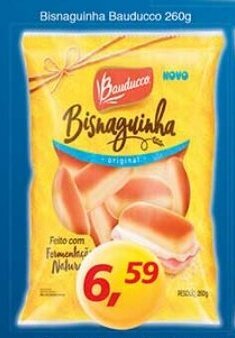 Supermercados Guanabara Bisnaguinha Bauducco 260g oferta