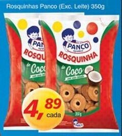 Supermercados Guanabara Rosquinha Panco 350g oferta