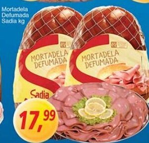 Supermercados Guanabara Mortadela Defumada Sadia 1kg oferta