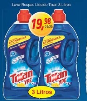Supermercados Guanabara Lava-roupas liquido Tixan 3L oferta