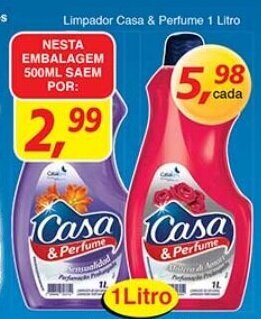 Supermercados Guanabara Limpador Casa & Perfume 500ml oferta