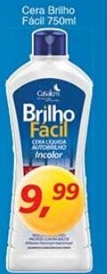 Supermercados Guanabara Cera Brilho Facil 750ml oferta