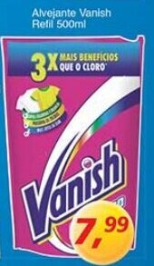 Supermercados Guanabara Alvejante Vanish refil 500ml oferta