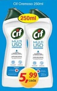 Supermercados Guanabara Cif Cremoso 250ml oferta