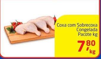 Tenda Atacado Coxa com sobrecoxa congelada pacote kg oferta