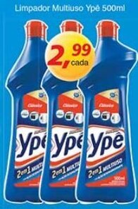 Supermercados Guanabara Limpador Multiuso Ype 500ml oferta