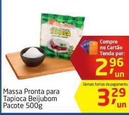 Tenda Atacado Massa pronta para tapioca beijubom 500g oferta