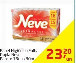 Tenda Atacado Papel higiênico folha dupla neve oferta