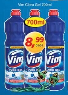 Supermercados Guanabara Vim Cloro Gel 700ml oferta