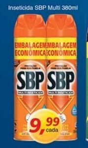 Supermercados Guanabara inseticida SBP Multi 380ml oferta